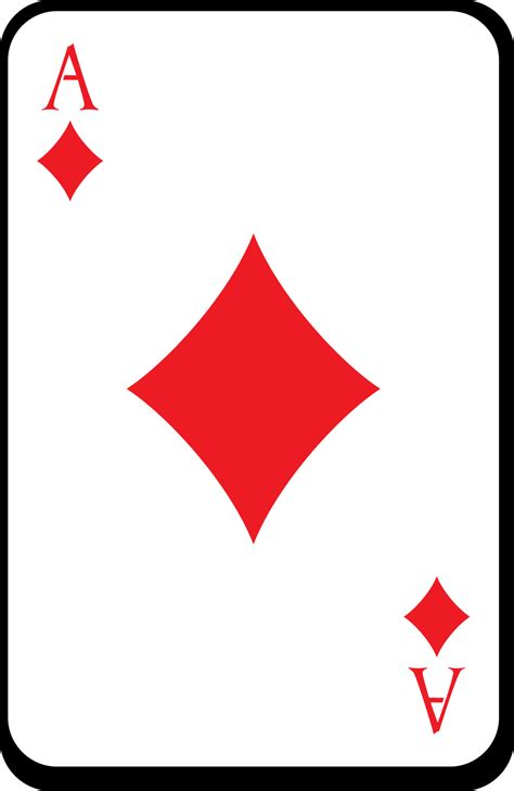 Playing Card - Ace of Diamonds 12227435 PNG