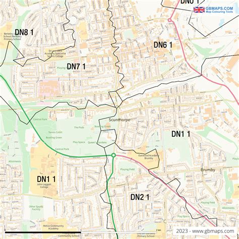 SCUNTHORPE of NORTH_LINCOLNSHIRE Files. Vector Map Creation Vector ...