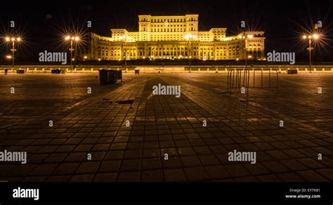 Bucharest Palace of the Parliament Stock Photo - Alamy