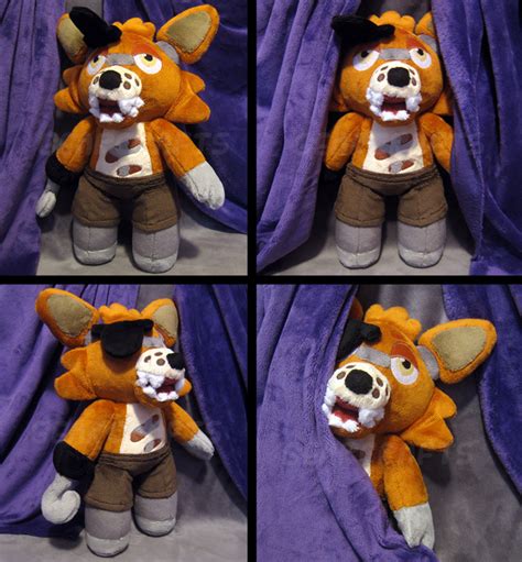 Foxy Plush FNAF by GearCraft on DeviantArt