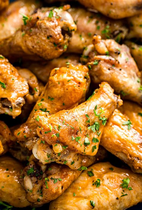 Baked Chicken Wings Recipe | Sugar and Soul Co