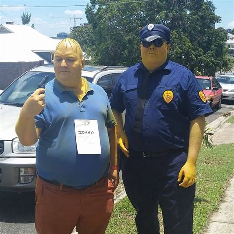 Ralph and Chief Wiggum Cosplay