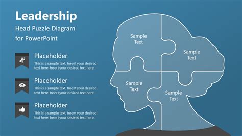 Leadership Head Diagram Template for PowerPoint - SlideModel