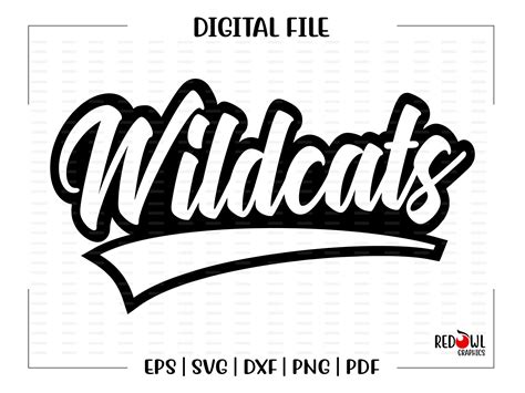 Wildcat Svg, Wildcats Svg, Wildcat, Wildcats, Clipart, Mascot, School ...