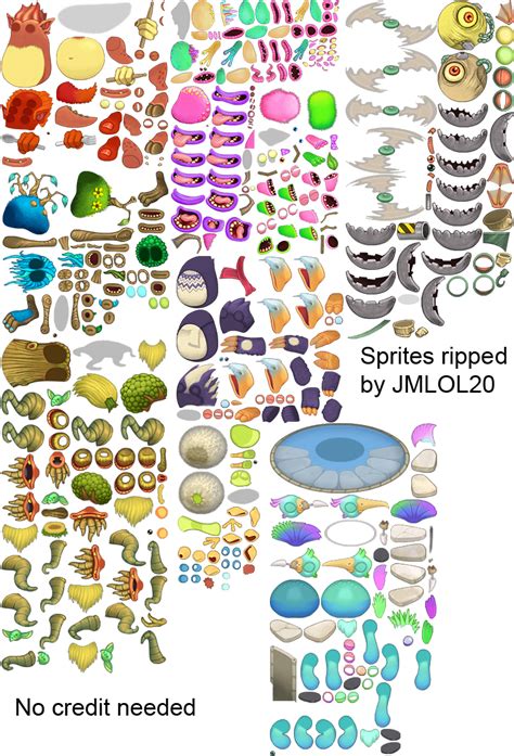 My Singing Monsters Sprite Sheets in 2023 Unlock more insights!