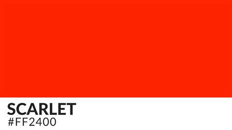 scarlet color code rgb | HipFonts