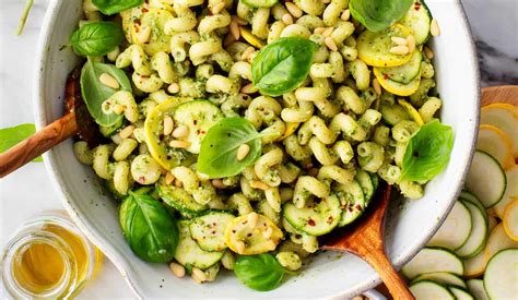 Pesto Pasta Salad Recipe - Love and Lemons