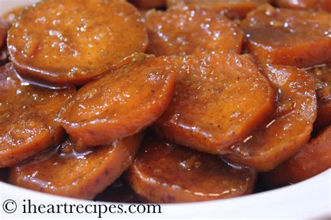 Baked Candied Yams - Soul Food Style! | I Heart Recipes