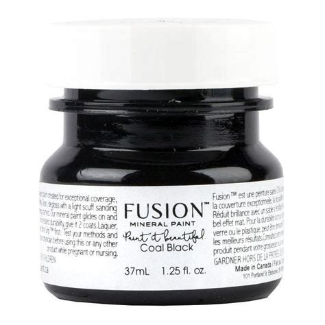 Coal Black Fusion Mineral Paint @ The Painted Heirloom