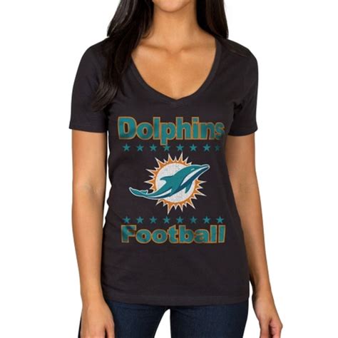 Miami Dolphins Women's Audible T-Shirt – Black | 49ers outfit, 49ers ...