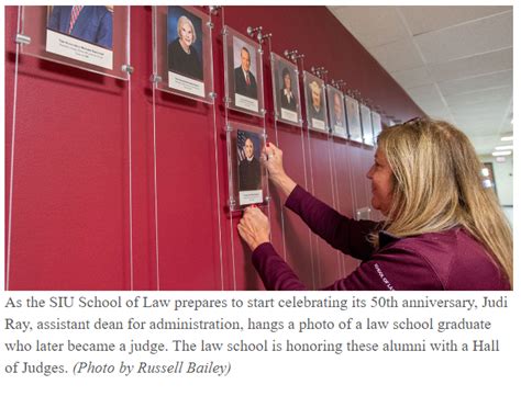 SIU School of Law to honor alumni judges, kick off year-long 50th ...