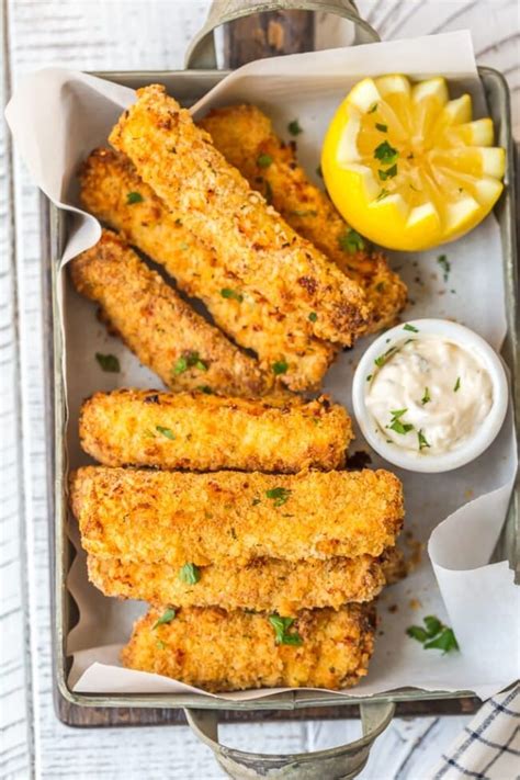 Fish Sticks Recipe (Crispy Baked Fish Sticks) - VIDEO!!!