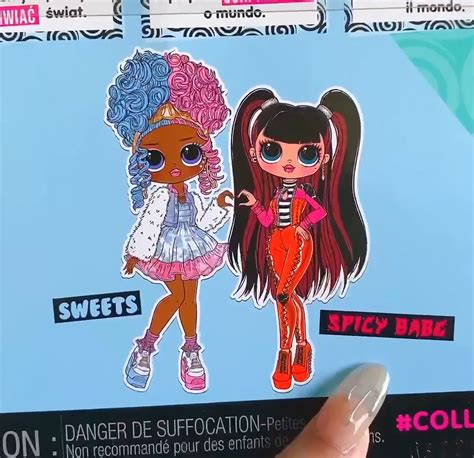 LOL OMG Series 4 dolls from opposite clubs: Sweets and Spicy Babe ...