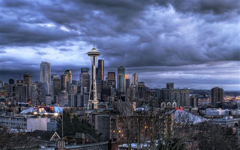 HD Seattle Skyline Wallpapers - WallpaperSafari