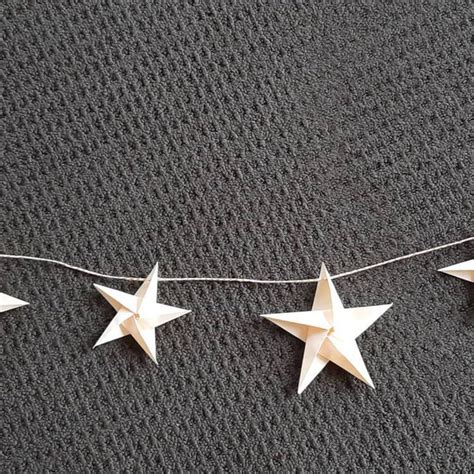 Paper Star Garland - Etsy