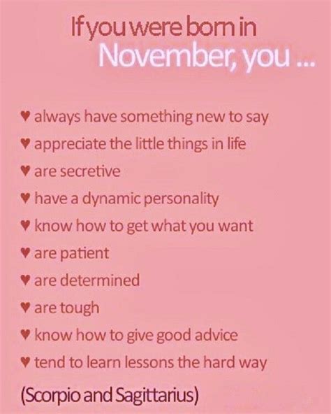 If you were born in November | Birthday quotes for daughter, Birthday ...