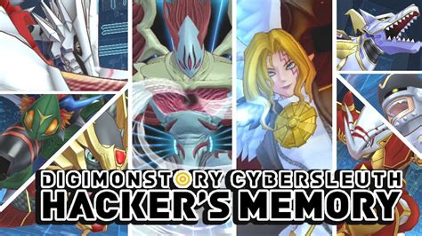 Digimon Story : Cyber Sleuth Hacker's Memory - All Ultimate Digimon ...