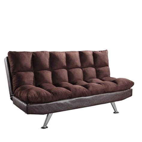 Nova Furniture Group NF149-S Klik Klak Sofa Bed, Chocolate & Brown ...