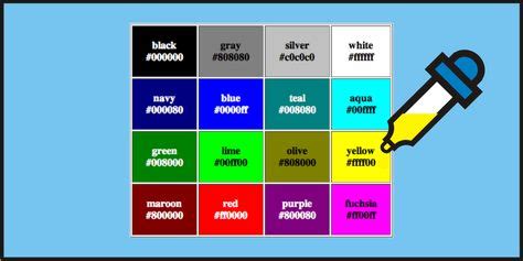 Get HTML color code (Hex Code) with easy | Hex color codes, Hex codes ...