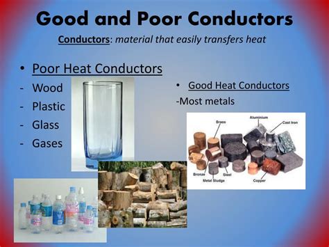 Examples Of Good And Bad Conductors Of Heat - Design Talk