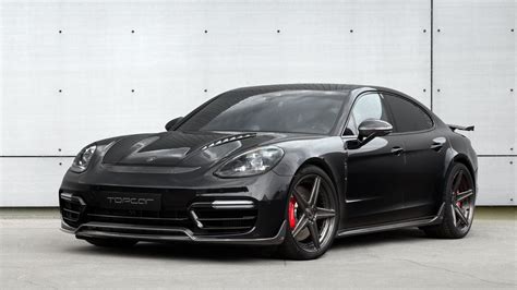 Download Black Car Car Porsche Vehicle Porsche Panamera 4k Ultra HD ...