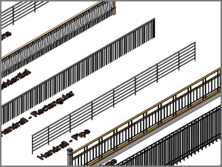 Autodesk Revit 2013 Sample Stairs and Railings Files