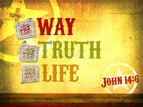 The Way The Truth The Life PowerPoint Sermon | Clover Media