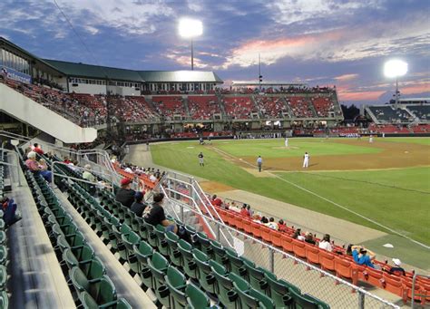 Five County Stadium - Carolina Mudcats