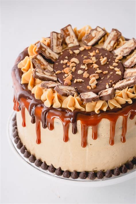 Snickers Cake ~Sweet & Savory