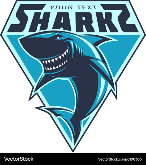 Sharks logo Royalty Free Vector Image - VectorStock