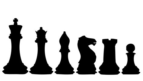 Chess Pieces Clipart Scrapbook Canvas, The Queen's Gambit, Expressive ...