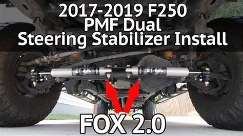 Dual Steering Stabilizer Bracket Kit for 2017-2019 Ford F250/F350 Super ...