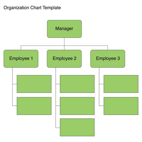 Free Organization Chart Templates Printable Receipt Inside Word | The ...