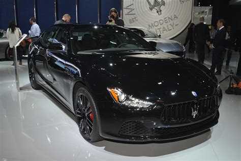 New York Auto Show 2017: Black Maserati Ghibli Nerissimo Edition Revealed