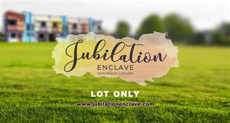 JUBILATION ENCLAVE | Lot Only for Sale in Biñan, Laguna, Philippines