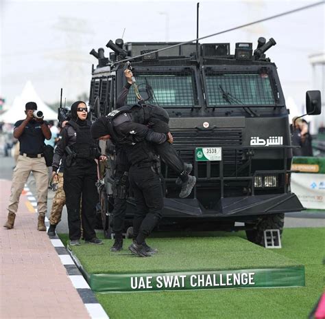 Dubai Police female SWAT team's success at UAE SWAT Challenge