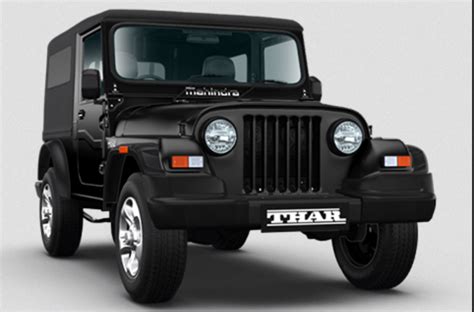 Black Mahindra Thar Car at Rs 949000 in Ahmedabad | ID: 20970658062