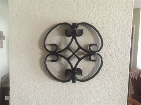 Hand Forged Wrought Iron Wall Decor - Etsy