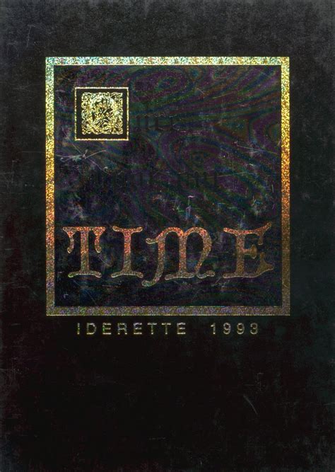 1993 yearbook from Ider High School from Ider, Alabama for sale