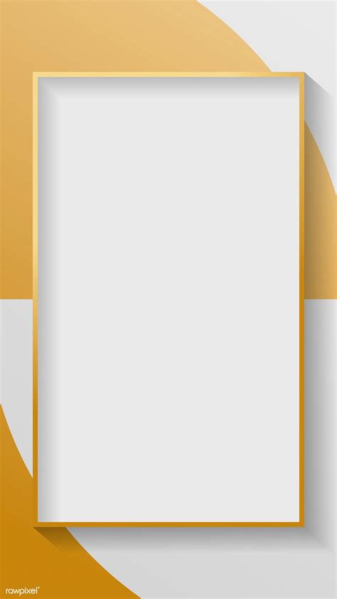 Blank rectangle abstract frame vector | premium image by rawpixel.com ...