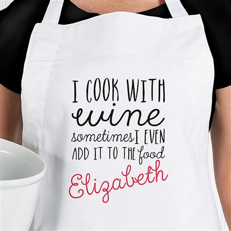 Personalized Kitchen Aprons - Sassy Cook | Personalized aprons, Kitchen ...