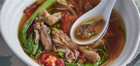 Duck Noodle Soup Recipe · Gressingham