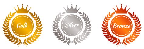 Gold Silver Bronze Award | www.pixshark.com - Images Galleries With A Bite!