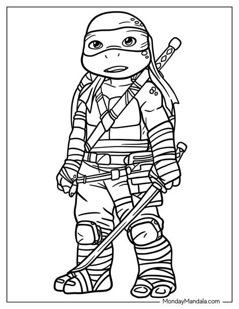 30 Ninja Turtles Coloring Pages (Free PDF Printables)