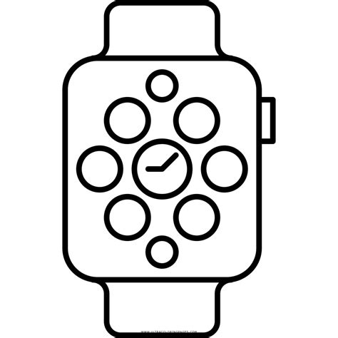 Apple Watch Page Coloring Pages