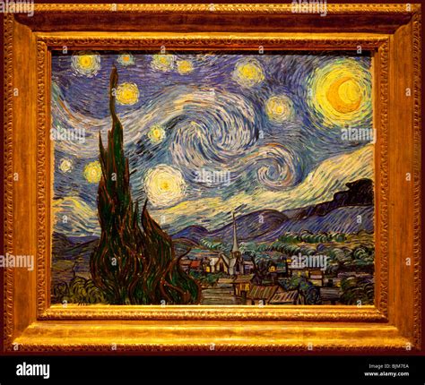 Van Gogh's 'Starry Night' on display at the Museum of Modern Art, New ...