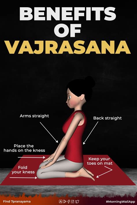 Vajrasana how to do benefits precautions – Artofit