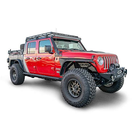 DV8 Offroad Roof Rack For 07-18 Jeep Wrangler JKU, 18-21 Wrangler JL ...