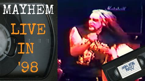 Mayhem Live 1998 FULL CONCERT - YouTube