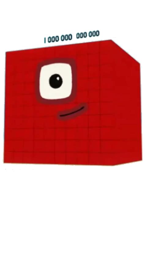 One trillion ! (Fanmade again) : r/numberblocks